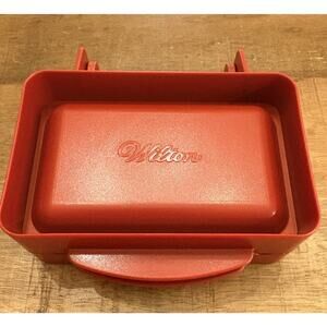 Vintage Wilton Case For Decorating Tips Box Only Very Nice!